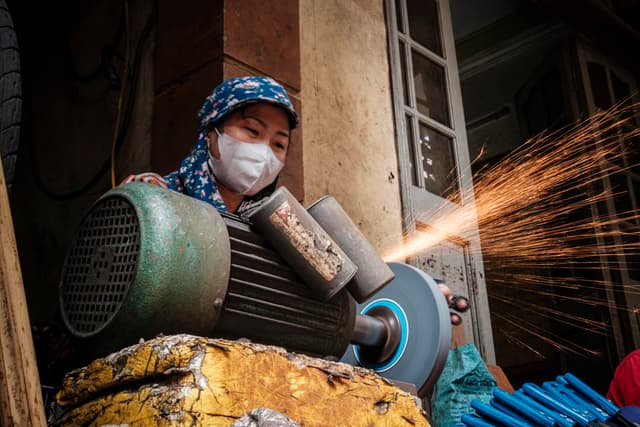 Hanoi Craft Village Colours