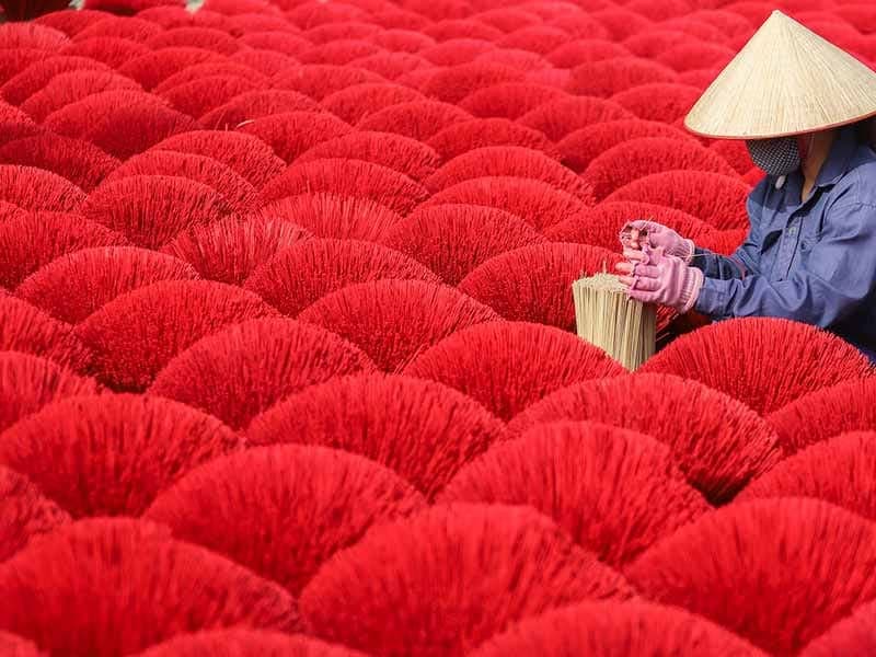 Quang Phu Cau Incense Village