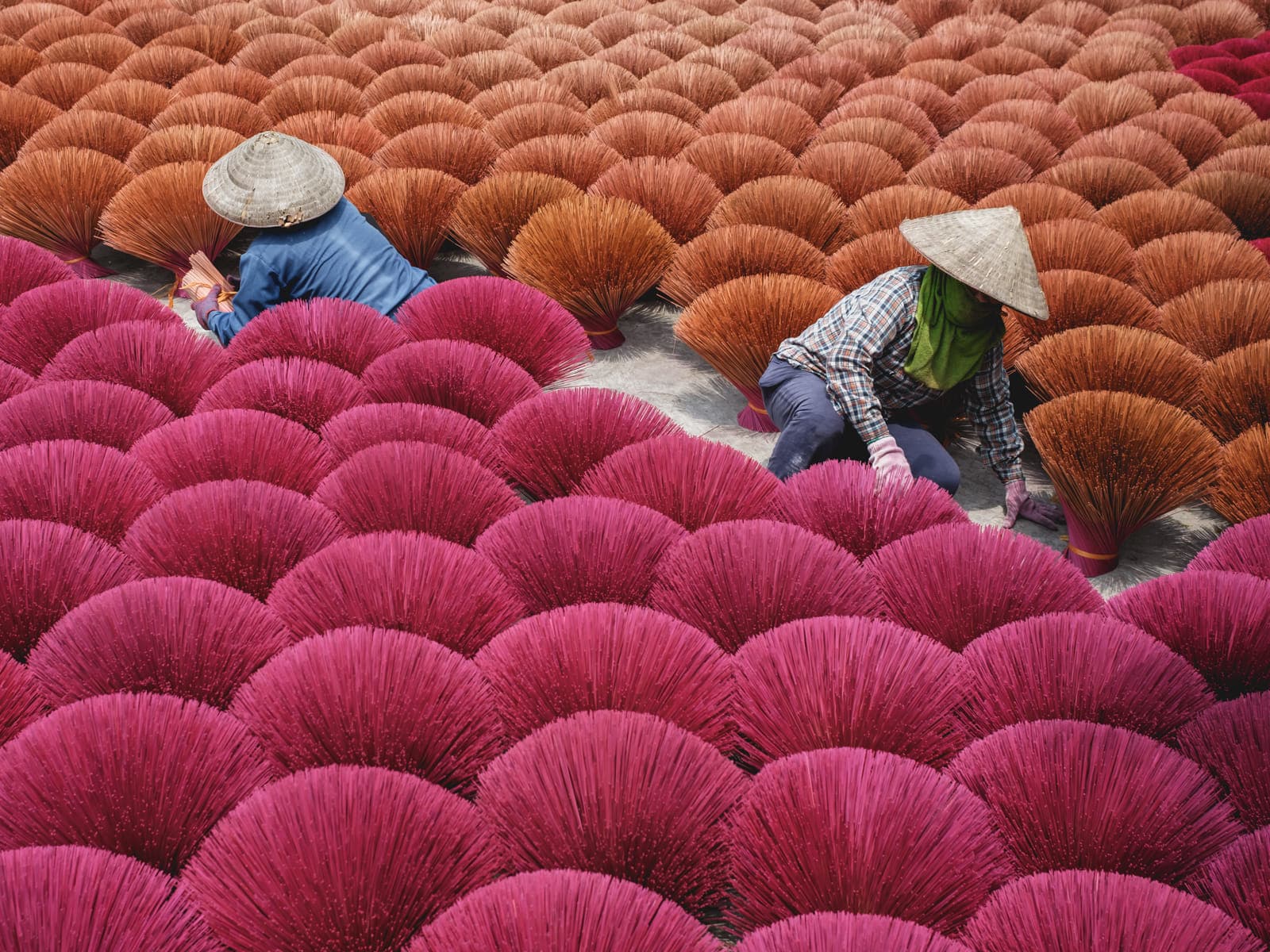 Hanoi Craft Village Colours