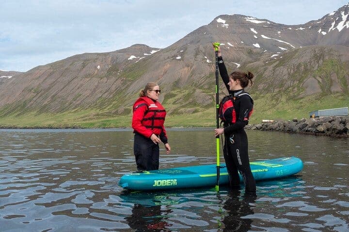 Private: Guided SUP tour in Siglufjörður / Siglufjordur.