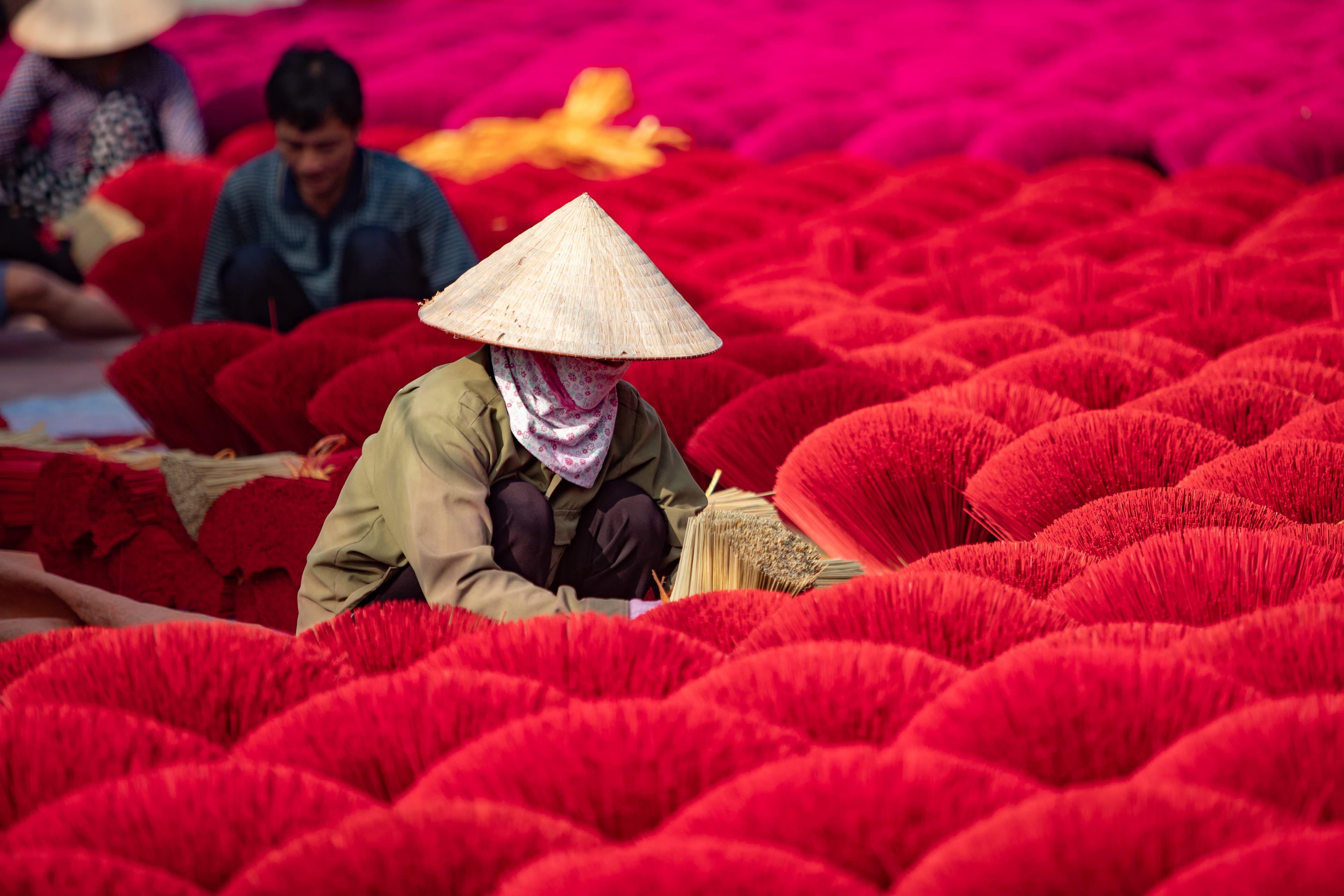 Hanoi Craft Village Colours