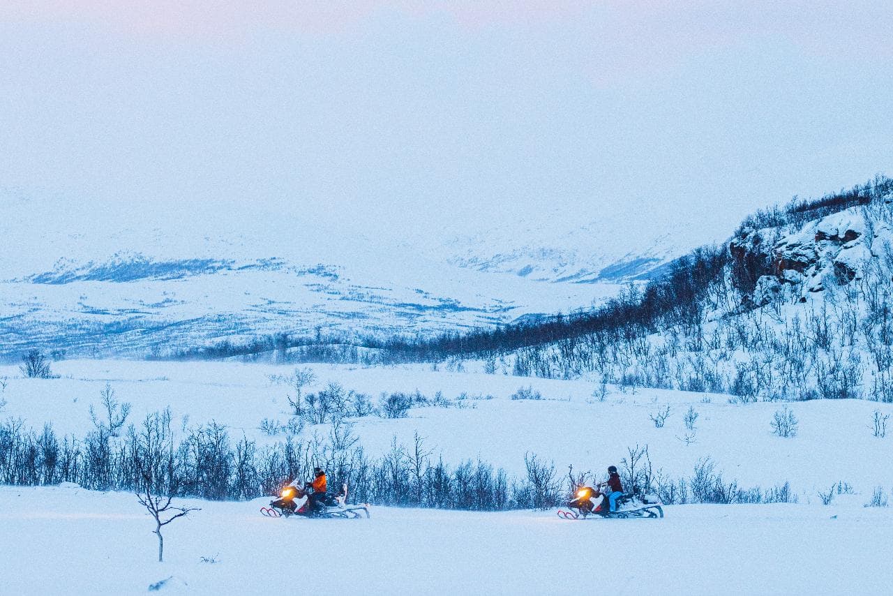 Abisko National Park Snowmobile Tour | Swedish Lapland