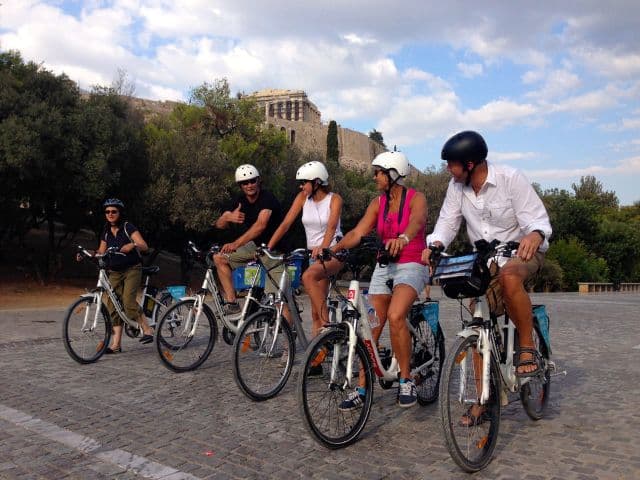 Classical sights of Athens by e-bike