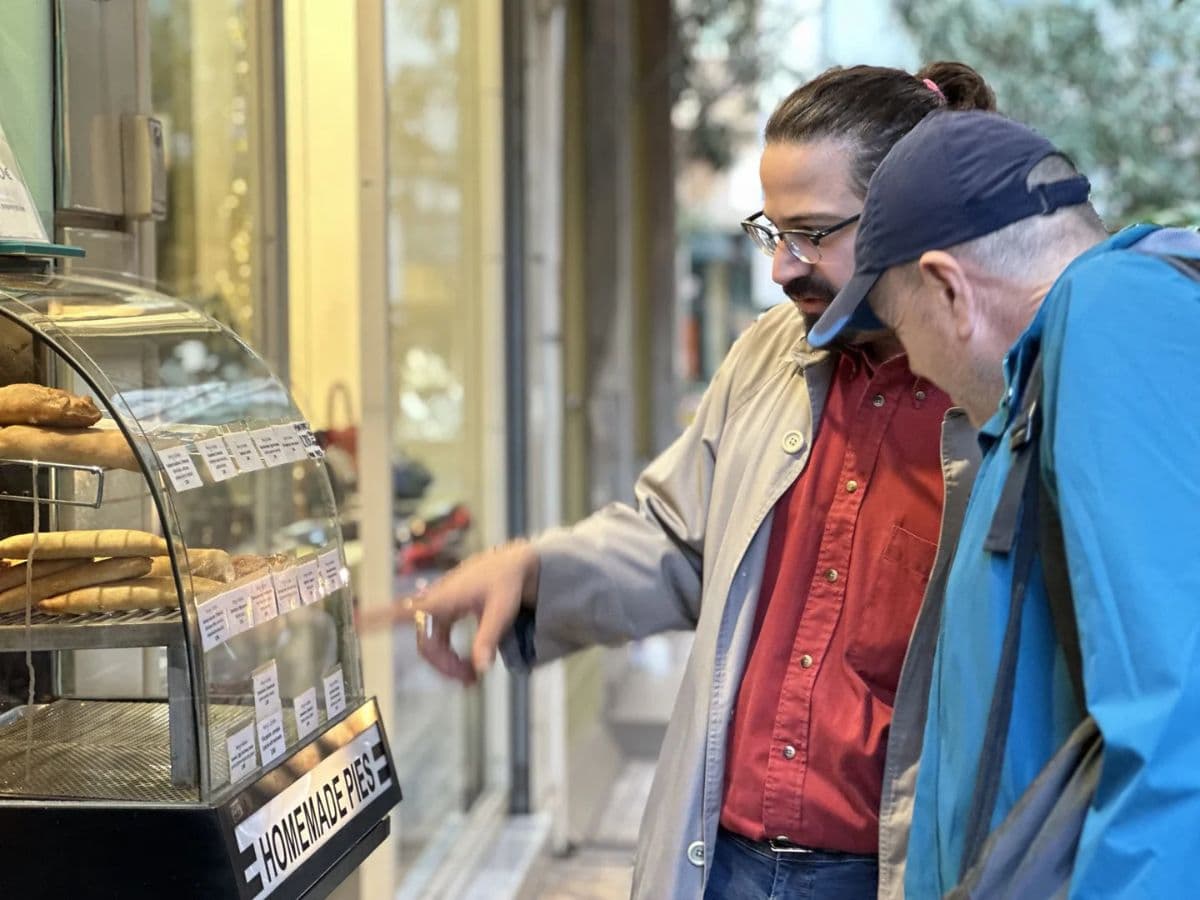 Modern Athens cool food walking tour