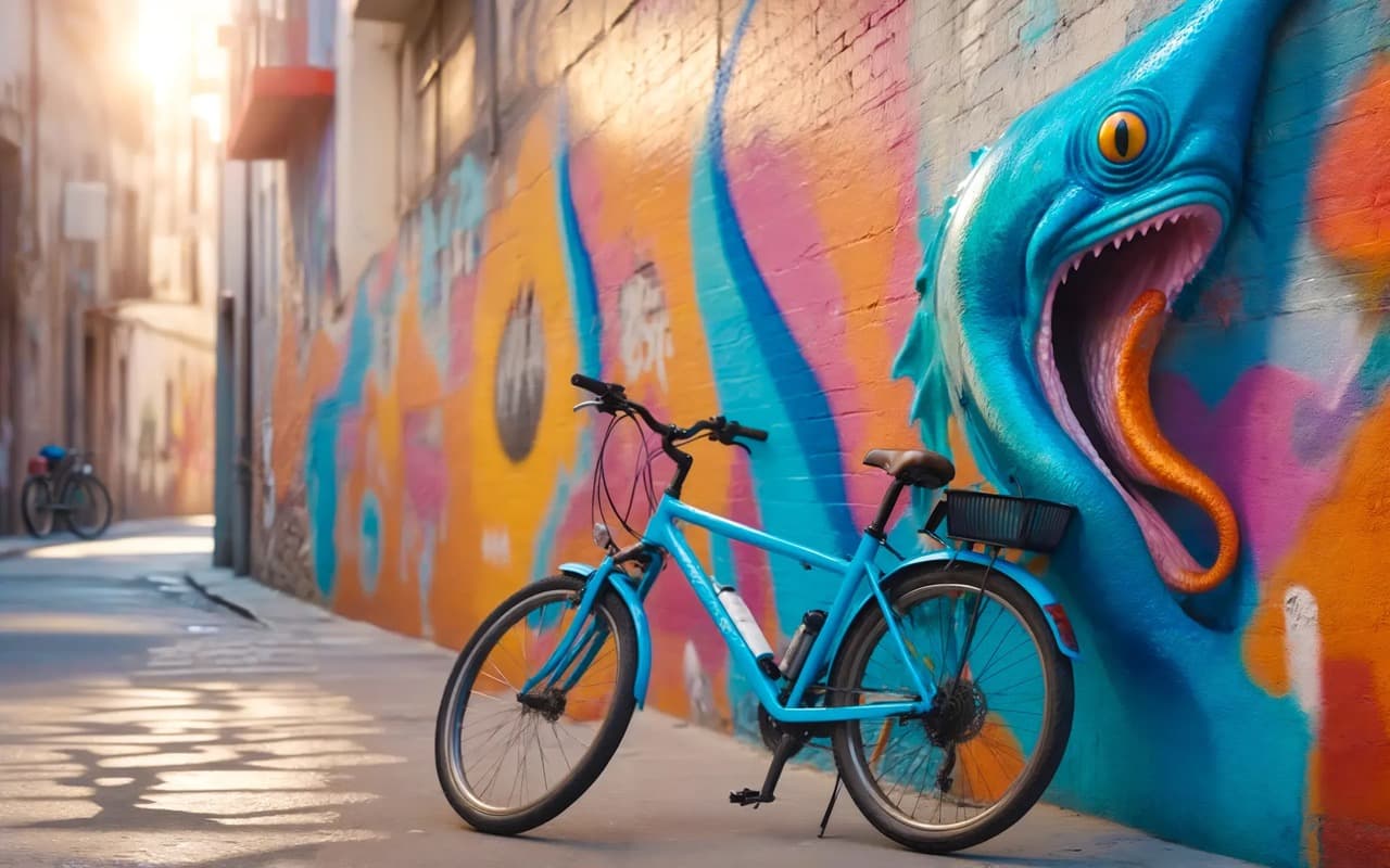 Graffiti e-Bike Tour | Barcelona