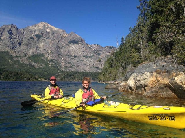 Private full day kayak tour to Moreno lake | Bariloche