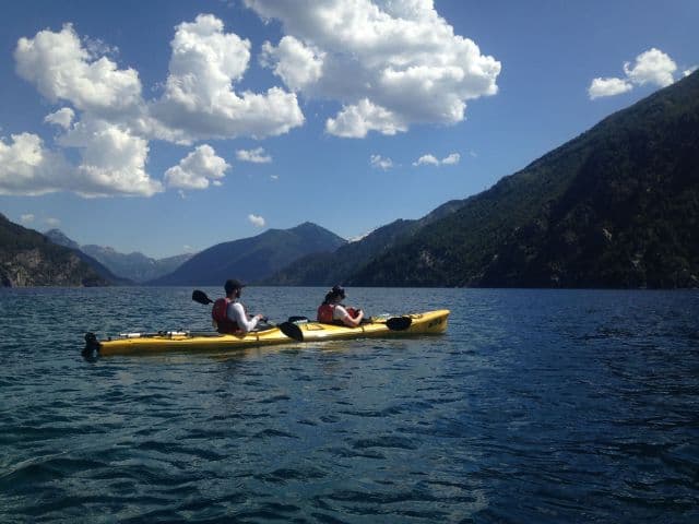 Private full-day kayak tour to Nahuel Huapi Lake | Bariloche