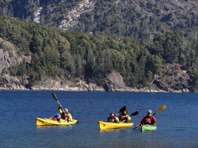 Private full-day kayak tour to Nahuel Huapi Lake | Bariloche