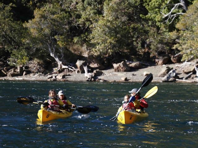 Private full-day kayak tour to Nahuel Huapi Lake | Bariloche