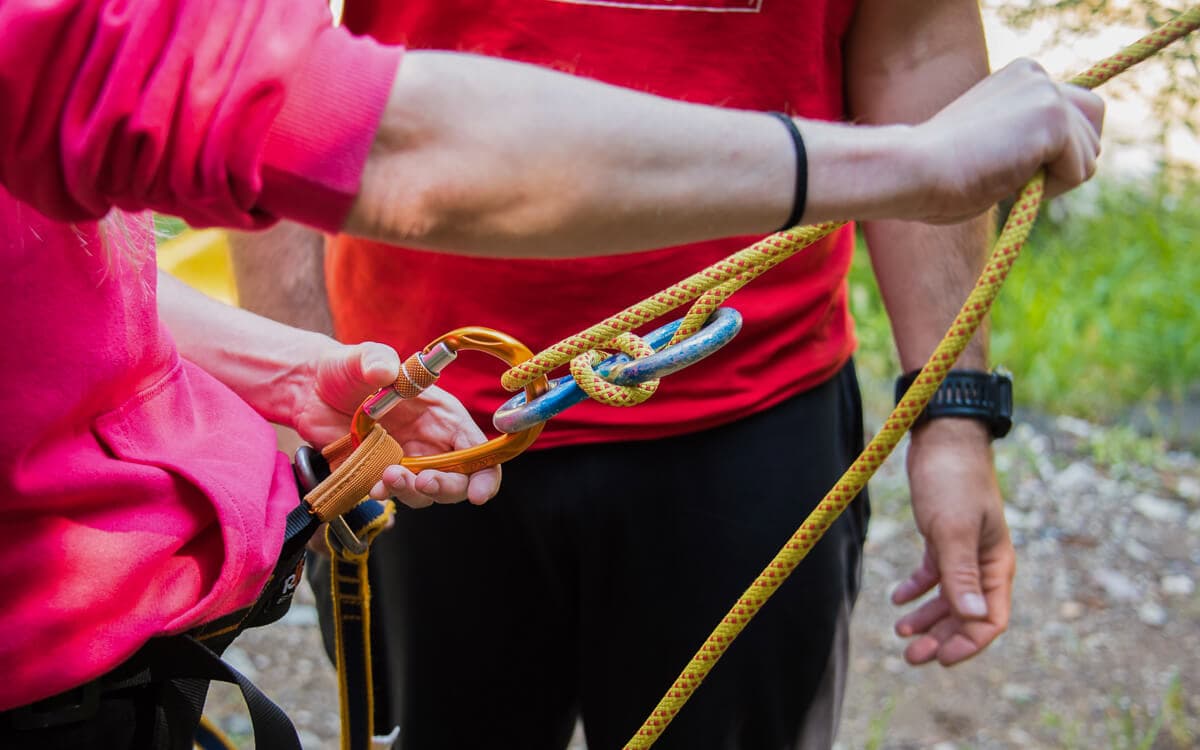 Canyoning & Zipline Polylimnio Waterfalls (Beginner friendly)