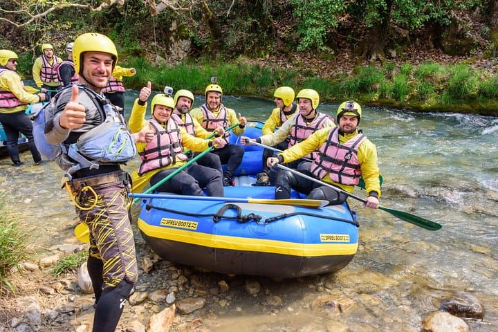 Rafting Lousios and Alfeios | Gortyn, Greece
