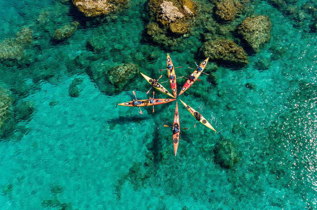 Sea Kayaking Tour - The Pirates Route, Greece