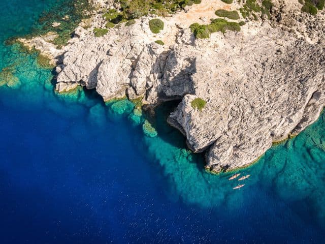 Sea Kayaking Tour - The Pirates Route, Greece
