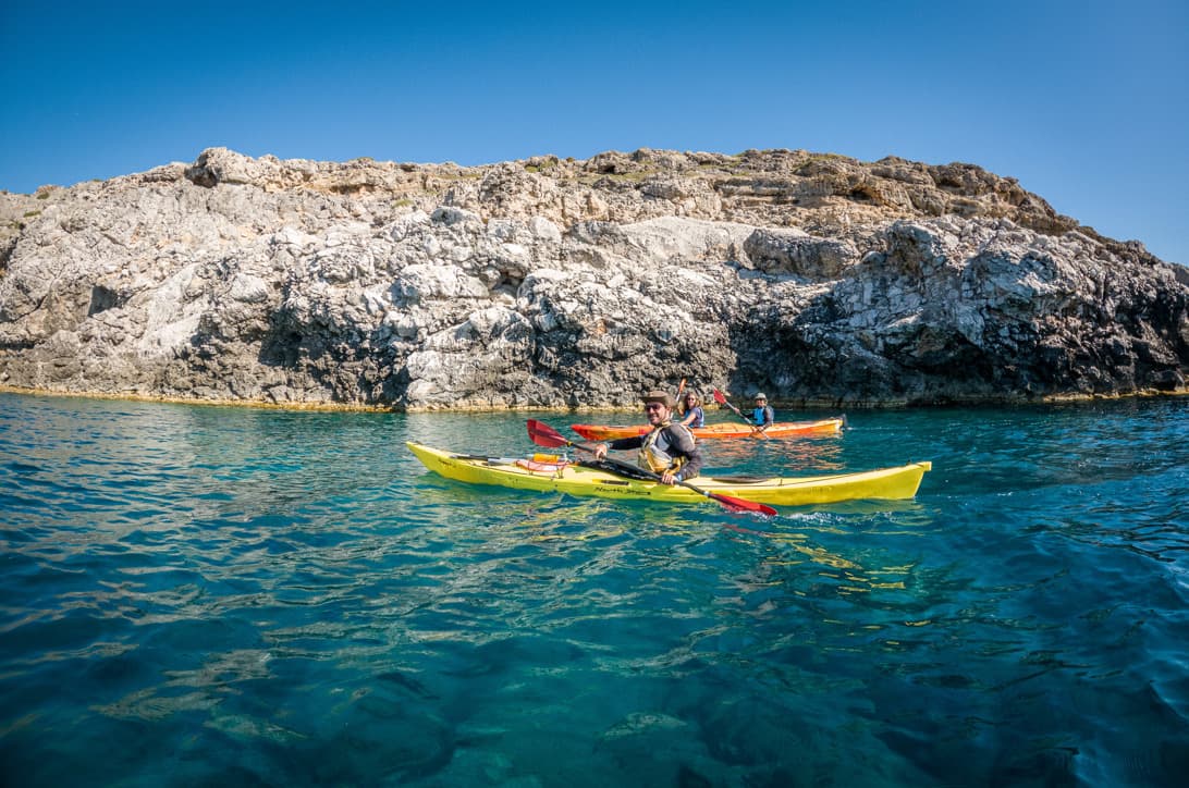 Sea Kayaking Tour - The Pirates Route, Greece