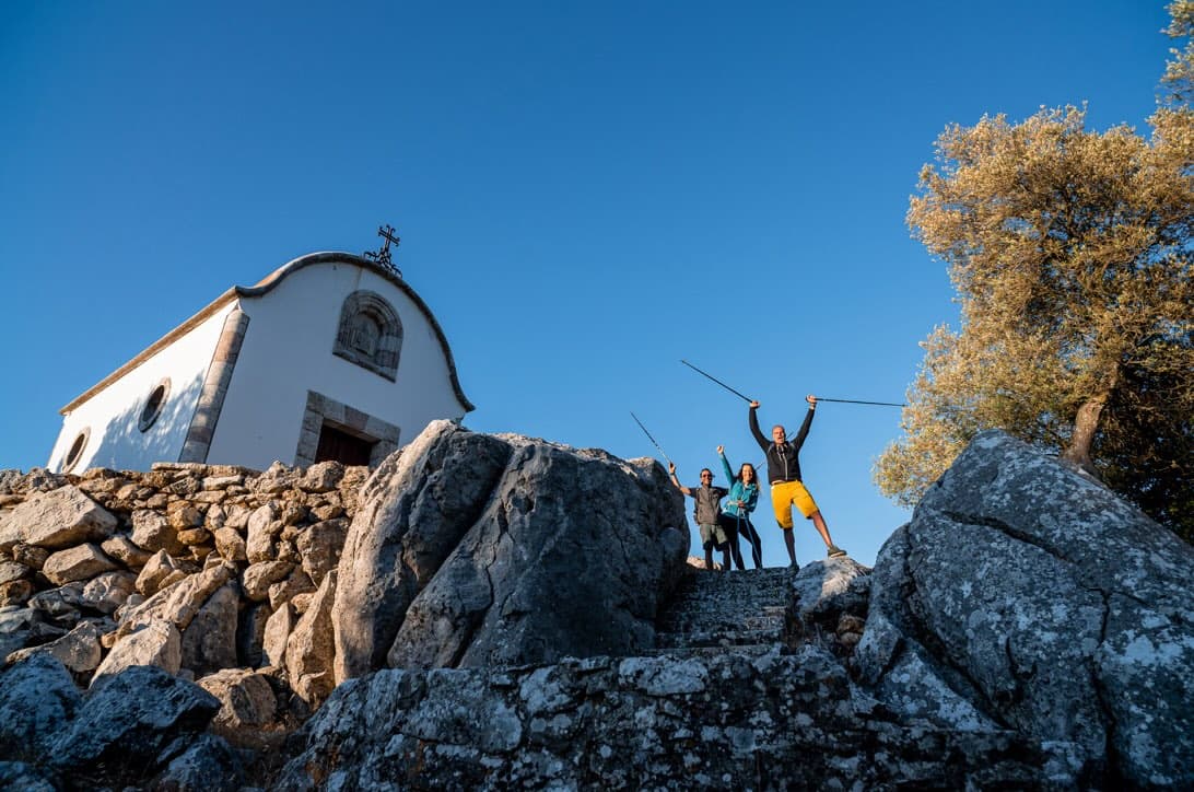 Amazing Sunset Hike Profitis Ilias, Greece