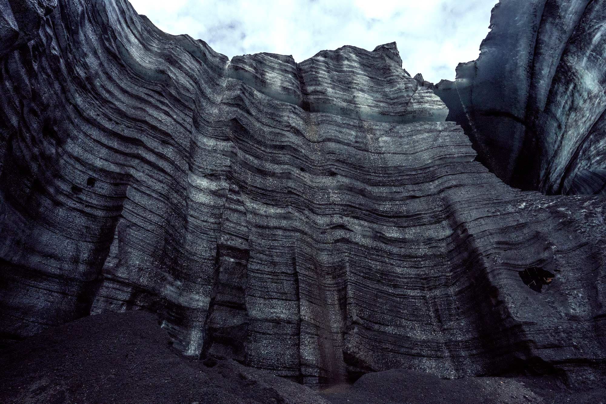 Ice Cave Katla, South Coast Waterfalls & Black Sand Beach Private Tour