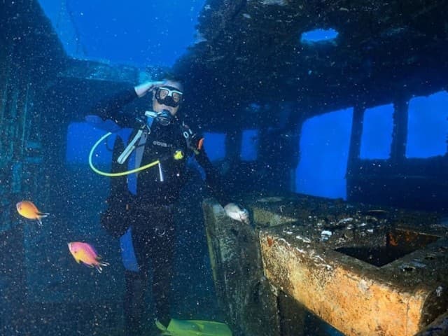Madeira Corveta Afonso Cerqueira wreck diving 