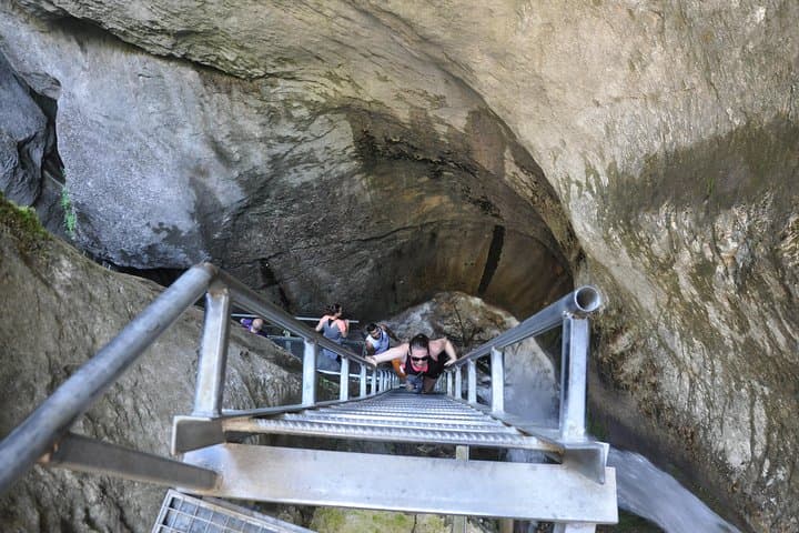 Small-Group Day Trip to the Epic 7 Ladders Canyon from Brasov