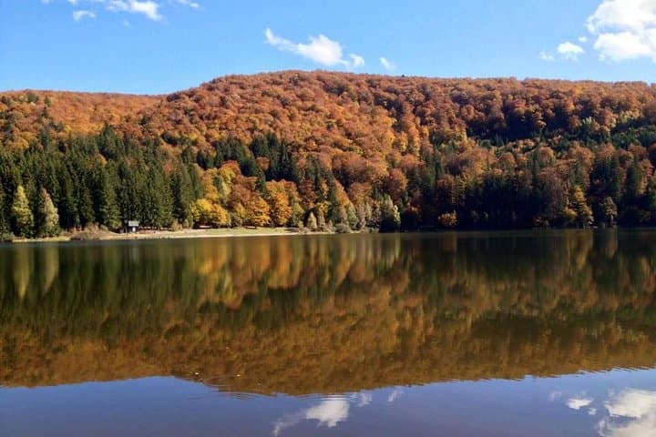 Small-group day trip to the unique volcanic lake in Eastern Europe | Brașov, Romania