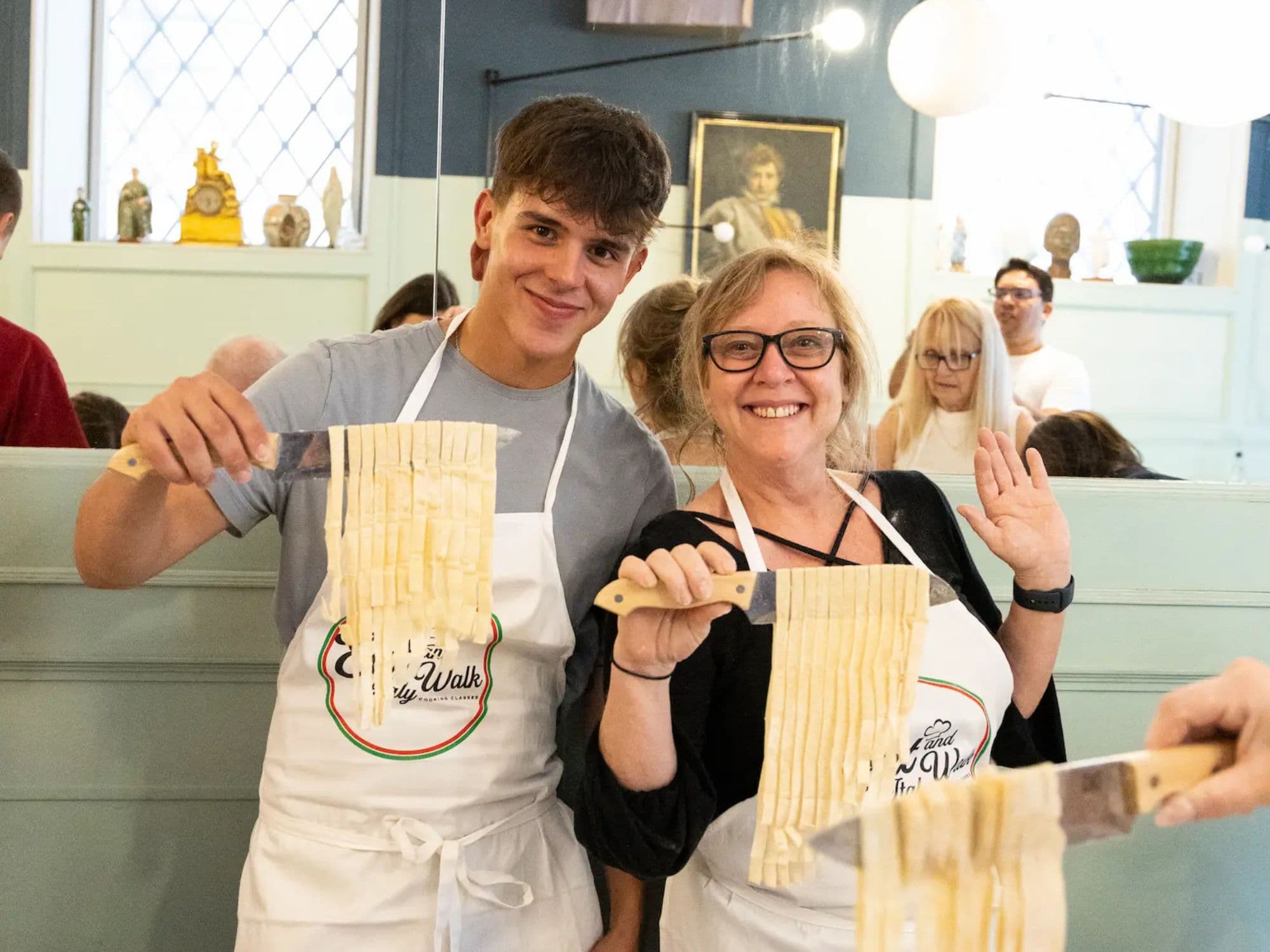 Enjoy Spritz and Pasta Making in Piazza Navona