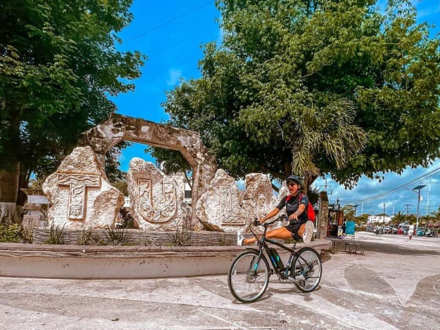 Classic Tulum Bike group Tour