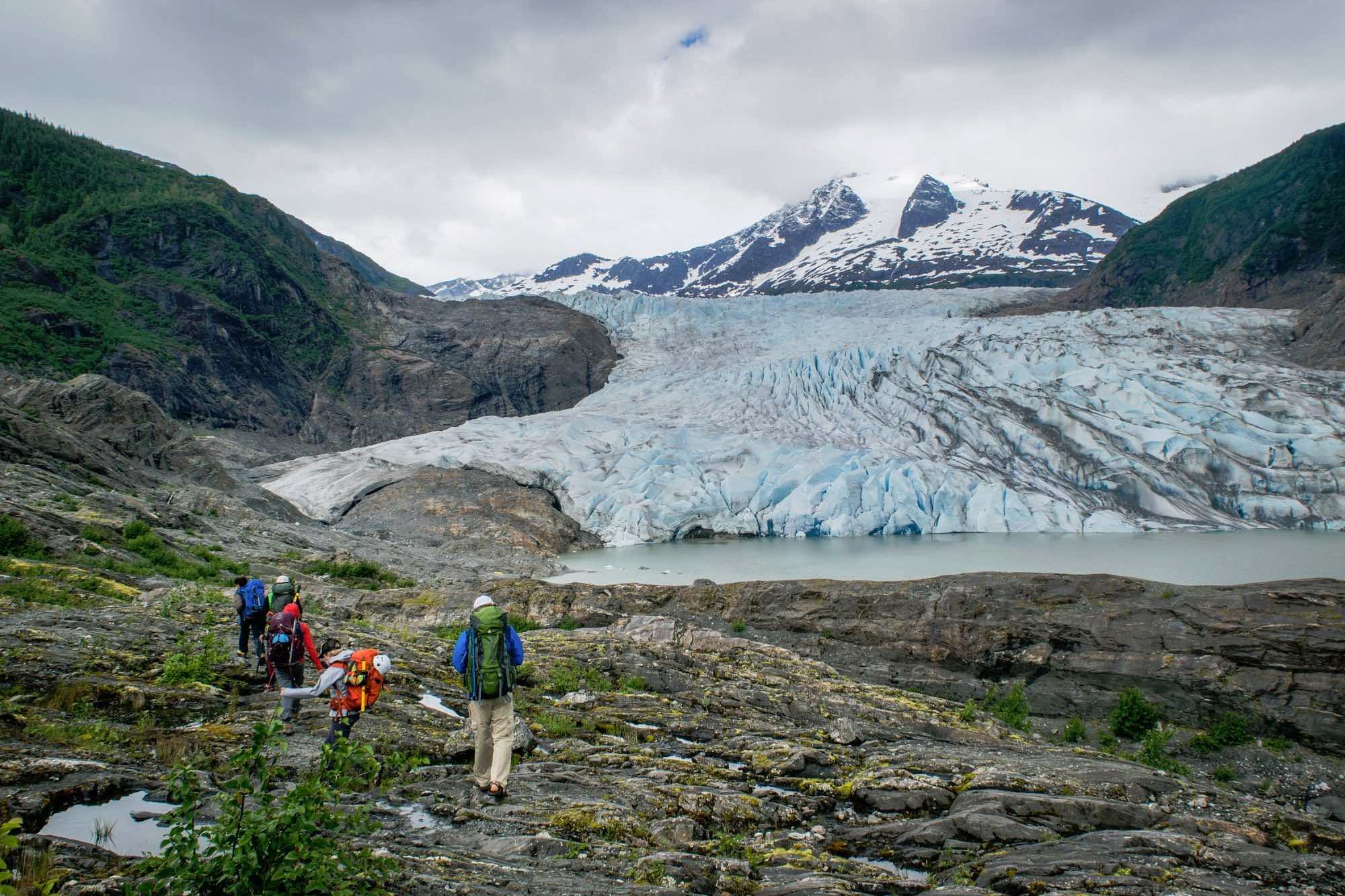 Mendenhall Glacier Canoe Paddle & Hike