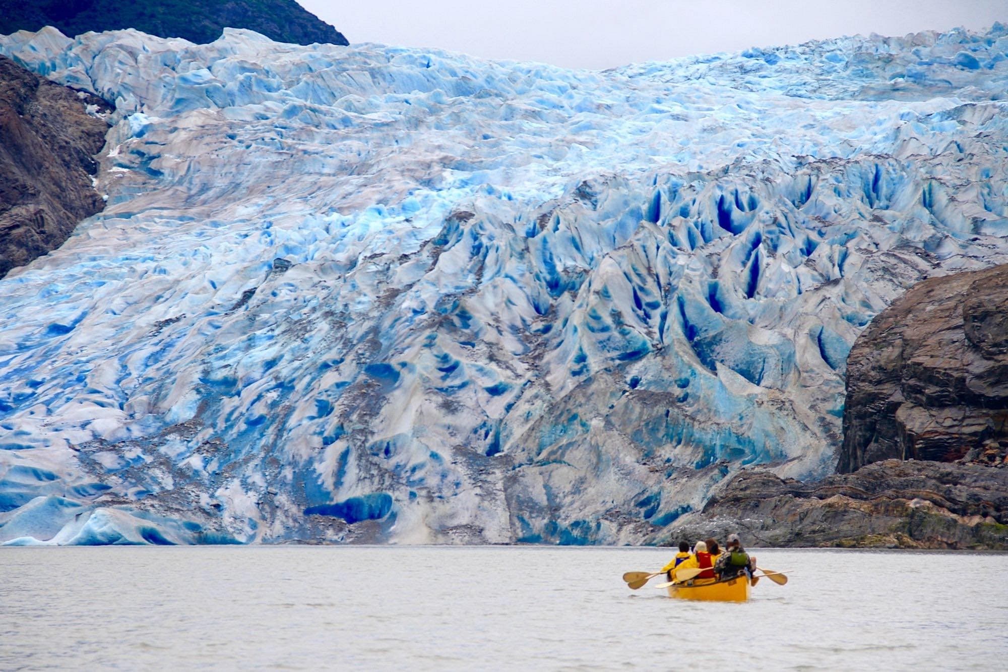 Mendenhall Glacier Canoe Paddle & Hike