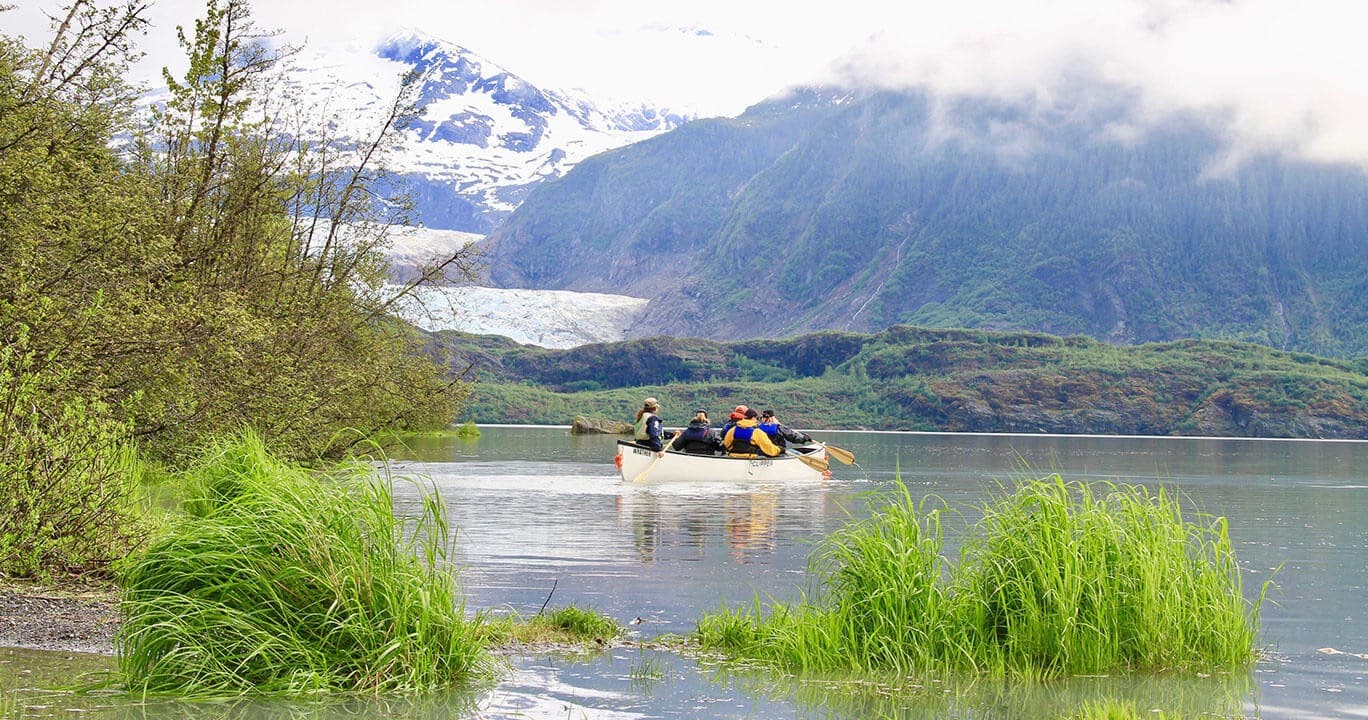 Mendenhall Glacier Canoe Paddle & Hike