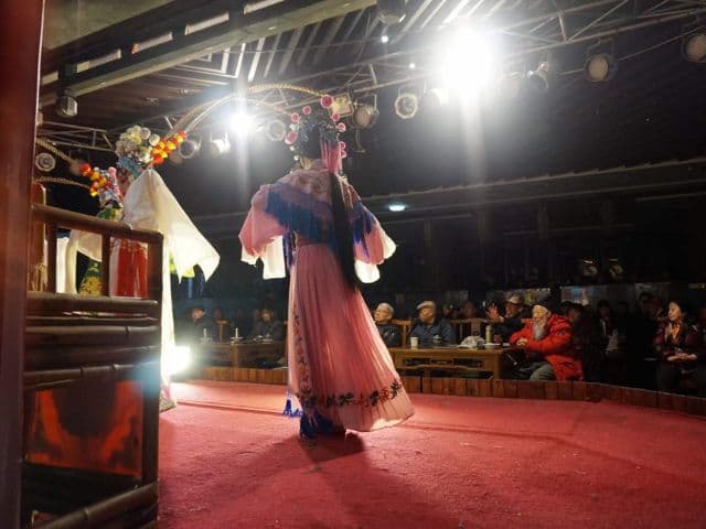 Backstage of Sichuan Opera