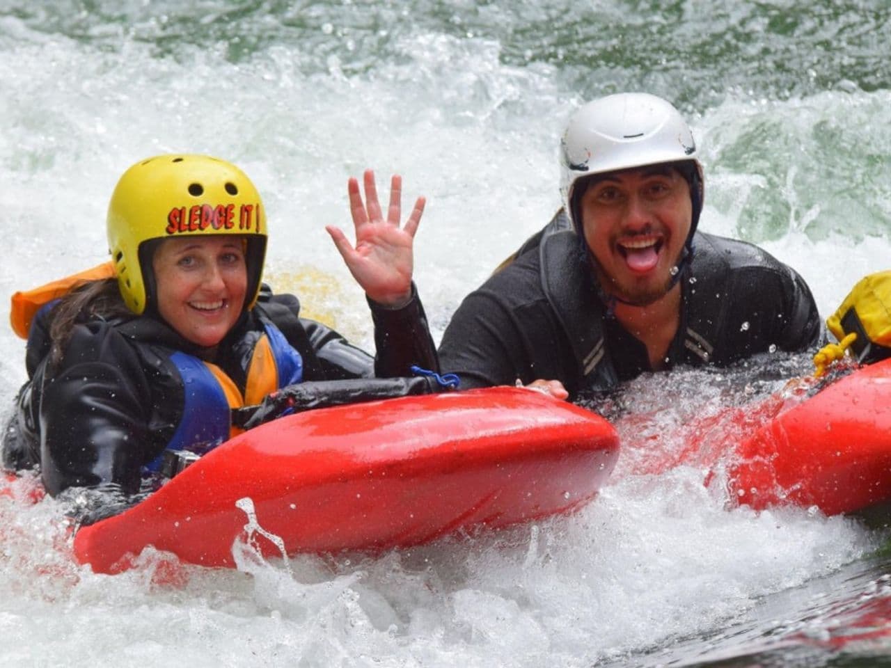 Kaituna Whitewater Sledging