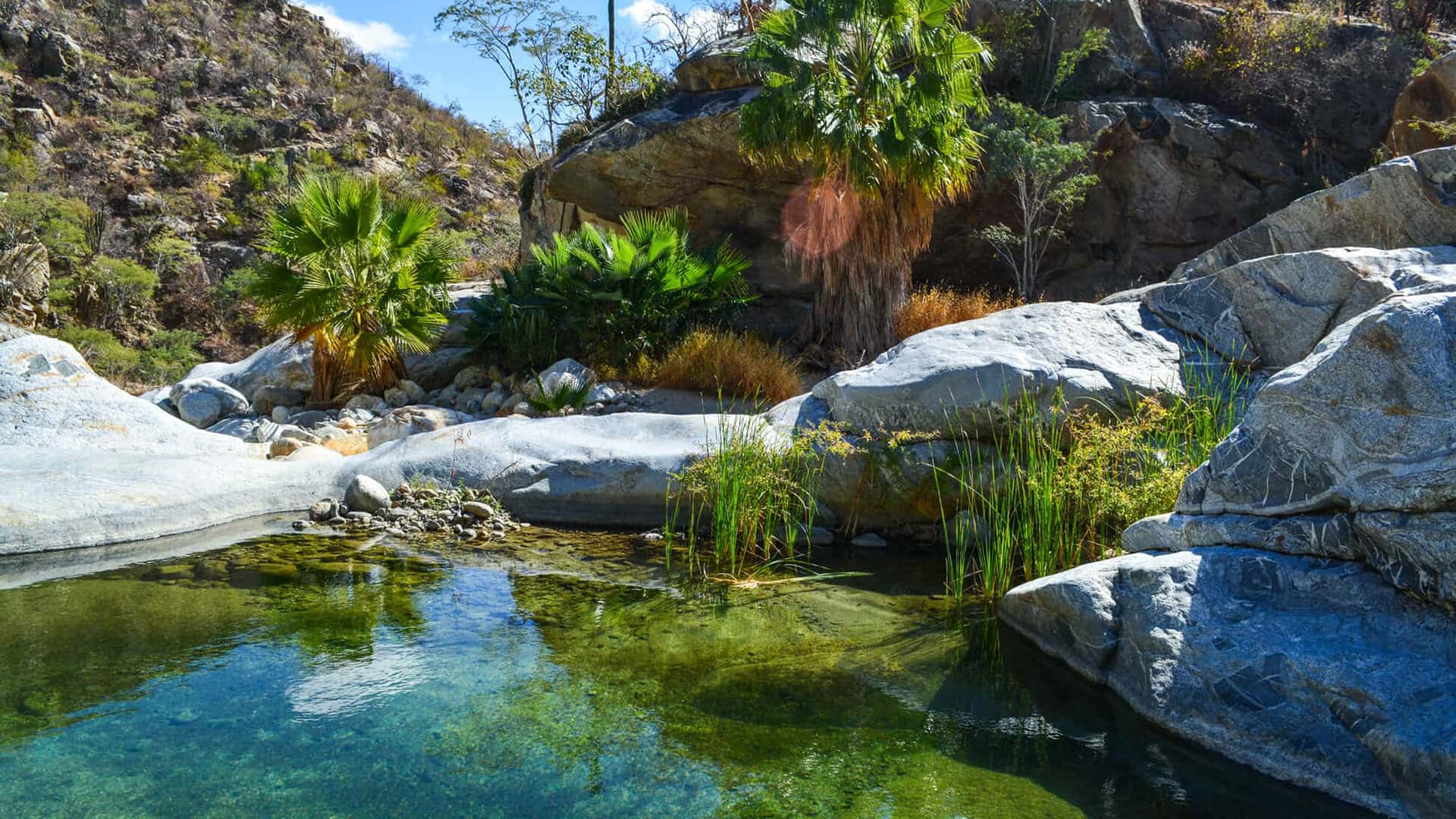 Hiking at the Fox Canyon