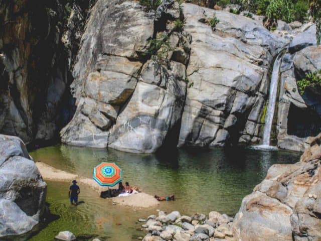Hiking at the Fox Canyon