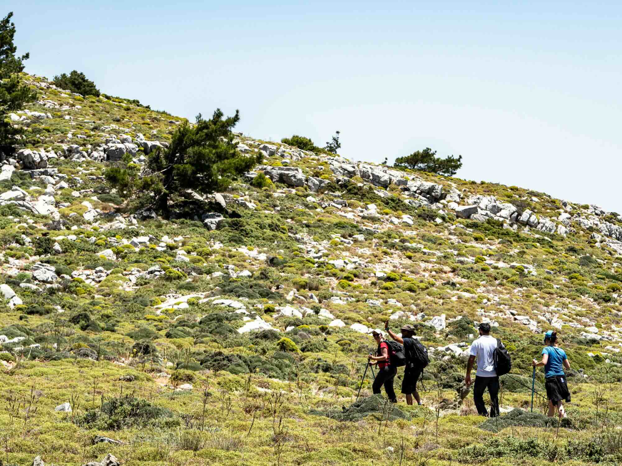 Hiking Tour Akramitis Mountain, Rhodes, Greece