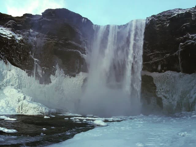 Glacier Hike, South Coast Waterfalls & Black Sand Beach | Iceland