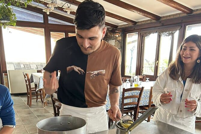 Amalfi Coast Cooking Class: Pasta, Mozzarella & Tiramisu with Wine