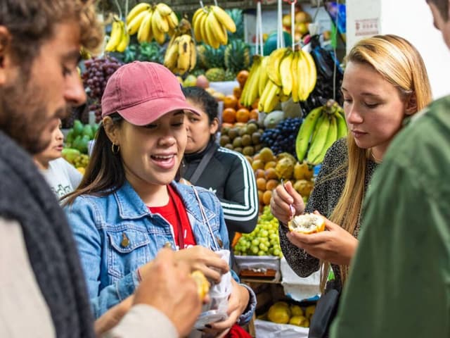 Street Food, Market and Old Eateries of Lima's historic centre