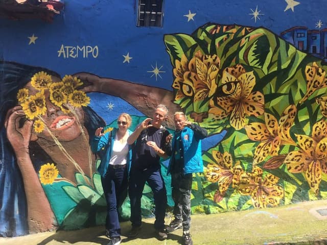 Breaking borders - Social Impact Graffiti tour | Bogotá